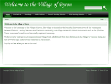 Tablet Screenshot of byronmi.org